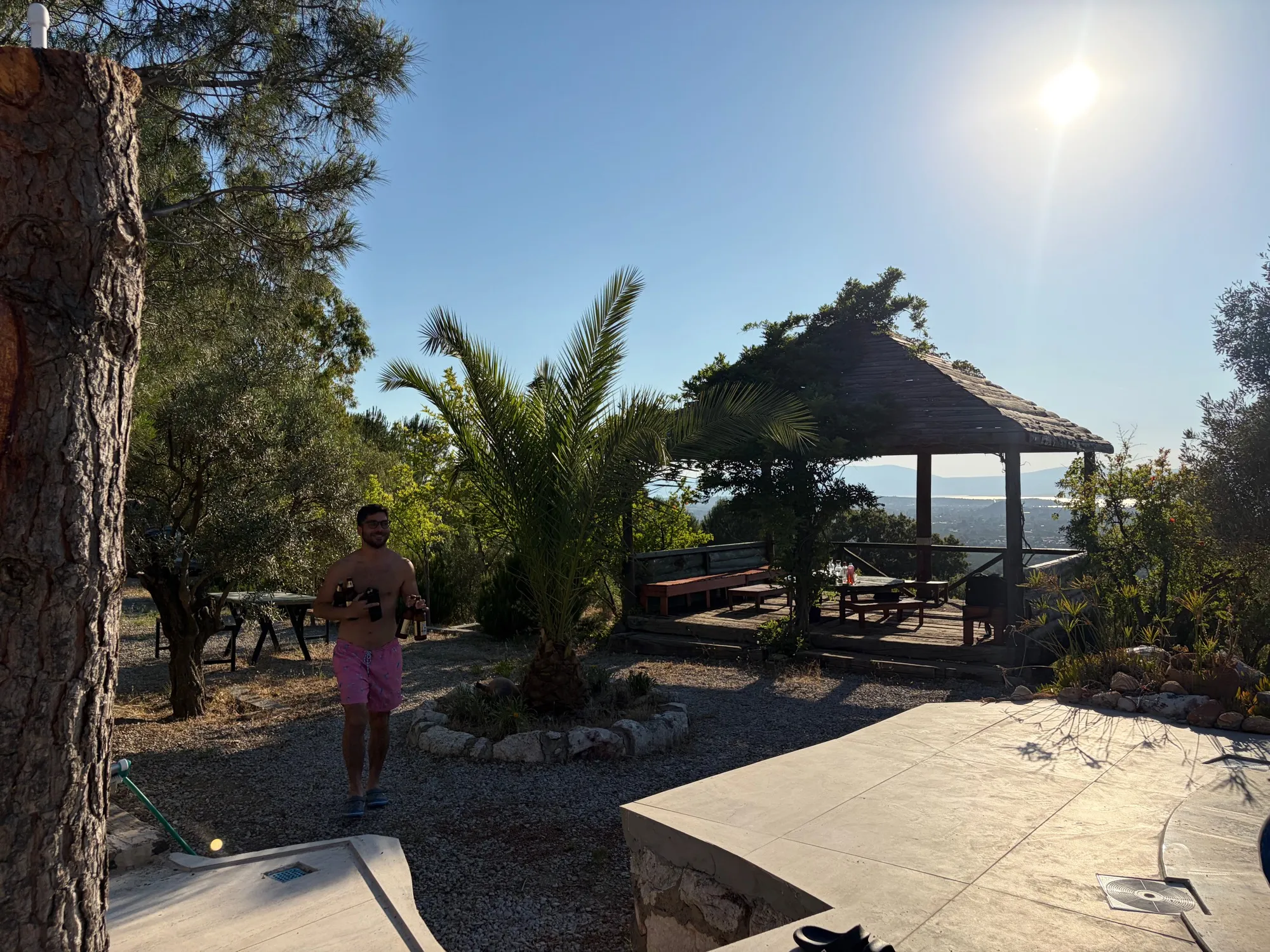 Gazebo over the bay