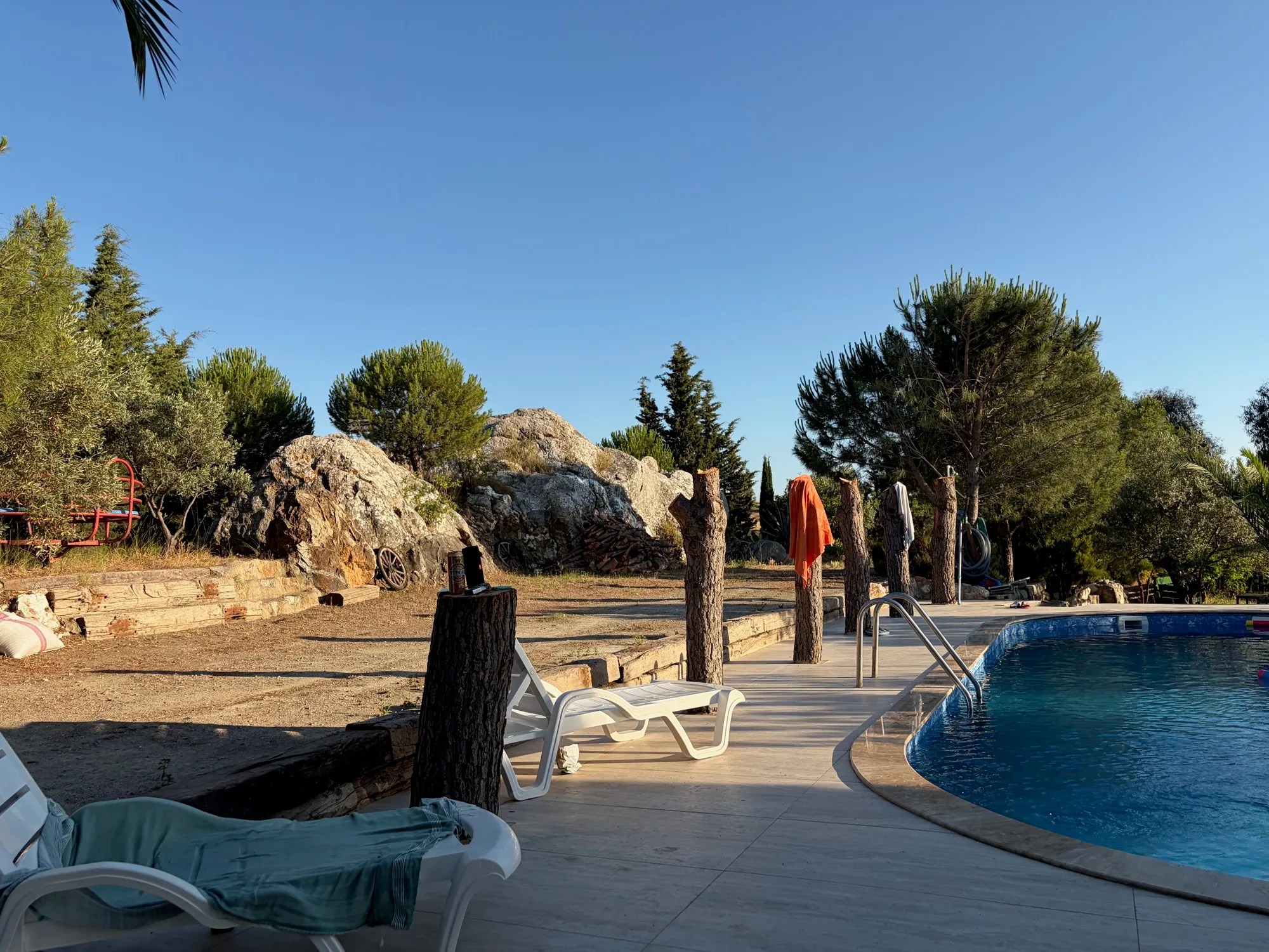 Pool deck